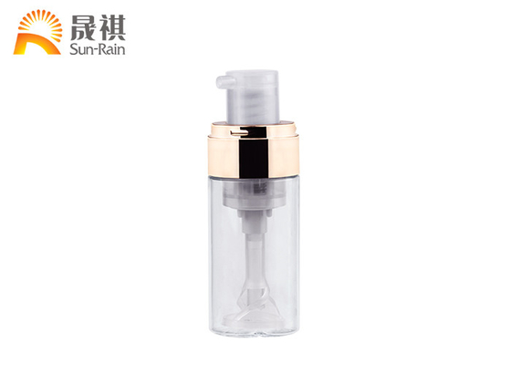 الصين 30ml 50ml مضخة التجميل مضخة رذاذ البلاستيك Petg 0.3mm معدل التفريغ المزود
