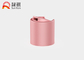 اللون الوردي 18 مم 20 مم 24 مم القرص العلوي أغطية زجاجات بلاستيكية لمستحضرات التجميل