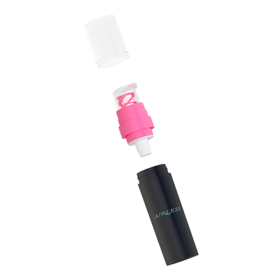 مونو بلاستيك عينة مخصصة حاوية معطف السفر 5ml 8ml 10ml زجاجة مضخة صغيرة بدون هواء