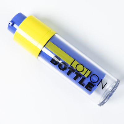 الموضة 15ml 30ml 50ml زجاجة تجميلية دوارة لعلاج البشرة
