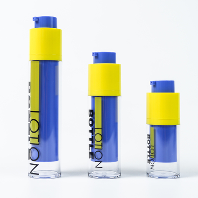 الموضة 15ml 30ml 50ml زجاجة تجميلية دوارة لعلاج البشرة