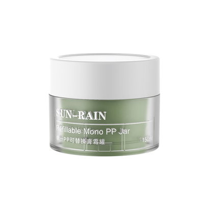 زجاجات الكريم البلاستيكي من نوع PP وعاءات حاويات 50ml 100ml 150ml 200ml