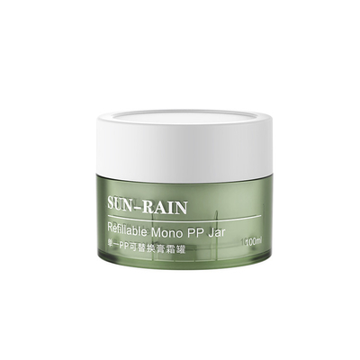 زجاجات الكريم البلاستيكي من نوع PP وعاءات حاويات 50ml 100ml 150ml 200ml